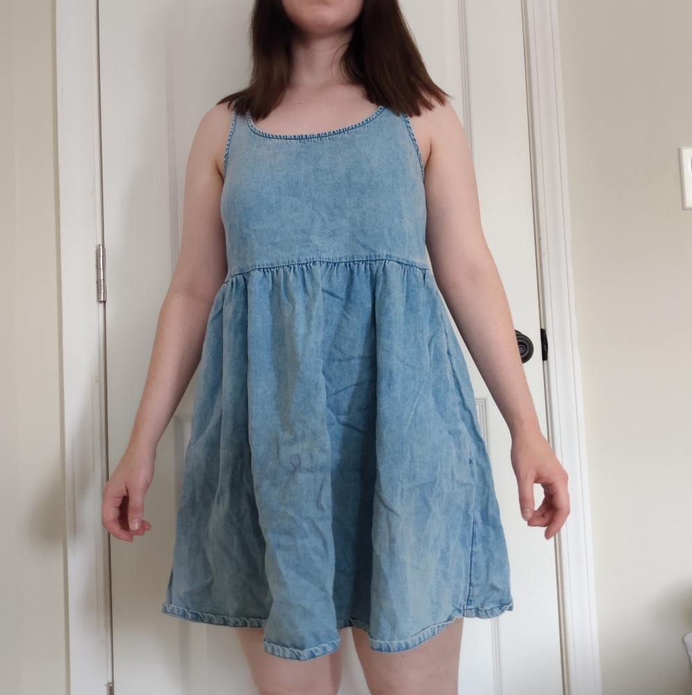American Eagle denim summer dress 💙